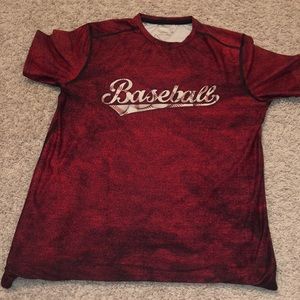 Baseball shirt , great for workout (dry fit)